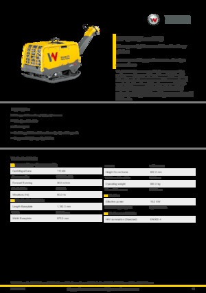 Виброплочи с обратен ход Wacker Neuson DPU110 Lekc 970