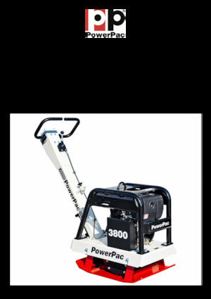 Виброплочи с обратен ход PowerPac PPR 3800D/500E