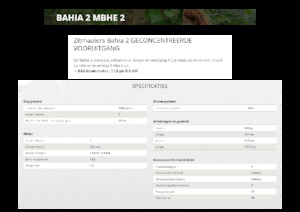 Косачки за трева и градински трактори Etesia BAHIA 2 MBHE 2