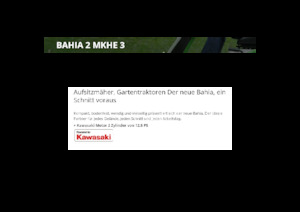 Косачки за трева и градински трактори Etesia BAHIA 2 MKHE 3