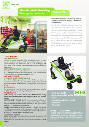 Косачки за трева и градински трактори Etesia BAHIA ELECTRIC