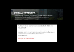 Косачки за трева и градински трактори Etesia BUFFALO 100 BVHPX2