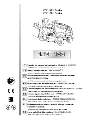 Косачки за трева и градински трактори Efco EF 123/22 V