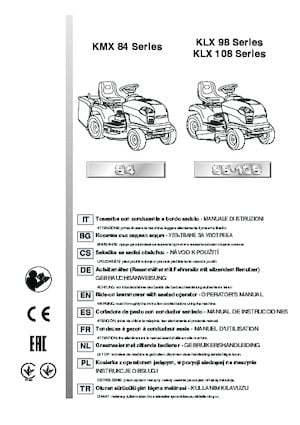 Косачки за трева и градински трактори Efco EF 98 L/14,5 K