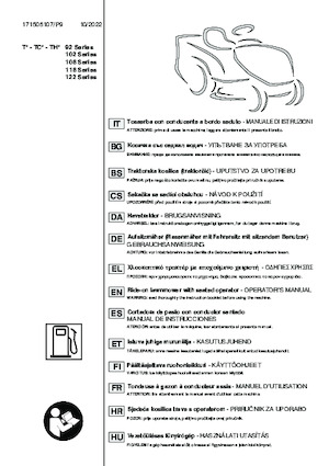 Косачки за трева и градински трактори Stiga Estate 7102 W