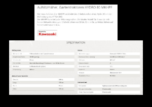 Косачки за трева и градински трактори Etesia HYDRO 80 MKHPF