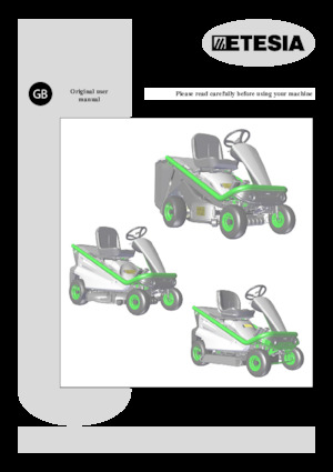 Косачки за трева и градински трактори Etesia HYDRO 80 MKHPF