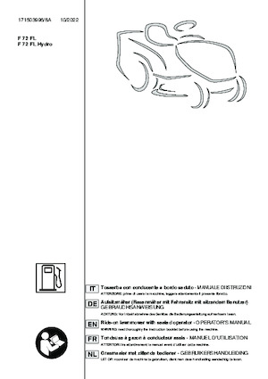 Косачки за трева и градински трактори Mountfield MTF 72H