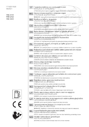 Косачки за трева и градински трактори VARI RL 84 H