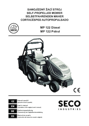 Косачки за трева и градински трактори SECO SECO MP 122D