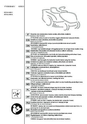 Косачки за трева и градински трактори Stiga Swift 372e