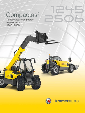 Телескопични манипулатори на материали Kramer 1245