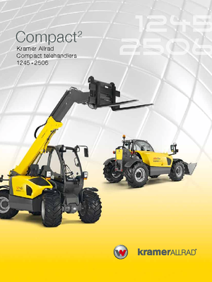 Телескопични манипулатори на материали Kramer 1245