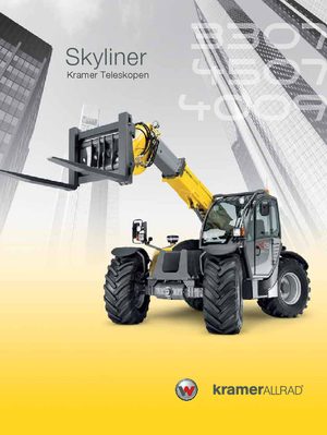 Телескопични манипулатори на материали Kramer 3307