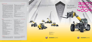 Телескопични манипулатори на материали Kramer 3307