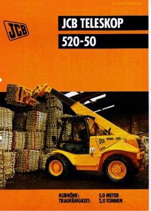Телескопични манипулатори на материали JCB 520-50