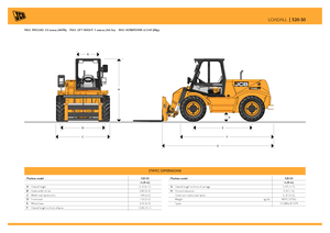 Телескопични манипулатори на материали JCB 520-50