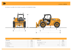 Телескопични манипулатори на материали JCB 527-55