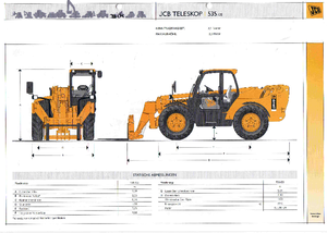 Телескопични манипулатори на материали JCB 535-125
