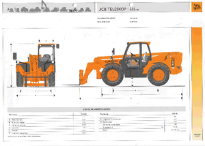 Телескопични манипулатори на материали JCB 535-140