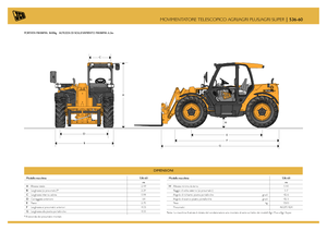 Телескопични манипулатори на материали JCB 536-60