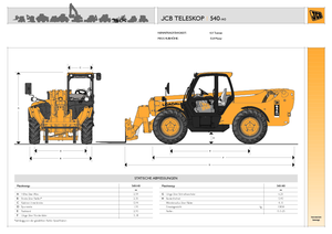 Телескопични манипулатори на материали JCB 540-140