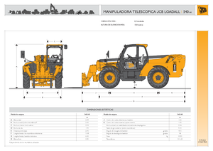Телескопични манипулатори на материали JCB 540-140