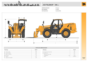 Телескопични манипулатори на материали JCB 540-170