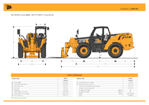 Телескопични манипулатори на материали JCB 540-170
