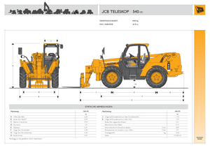 Телескопични манипулатори на материали JCB 540-170