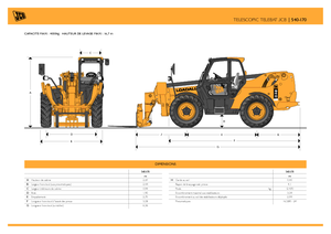 Телескопични манипулатори на материали JCB 540-170