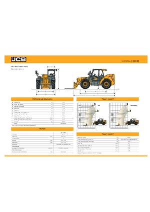 Телескопични манипулатори на материали JCB 550-80 DS