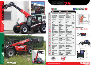 Телескопични манипулатори на материали Faresin Handlers 6.25