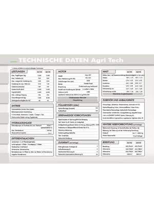 Телескопични манипулатори на материали Dieci Agri Tech 35.7 VS