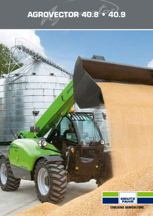 Телескопични манипулатори на материали DEUTZ-FAHR Agrovector 40.8
