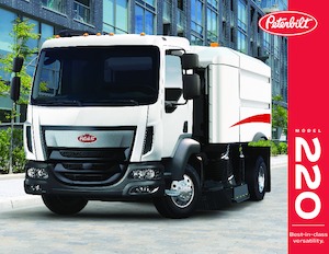 Твърдо шаси Peterbilt 220 PACCAR PX-7