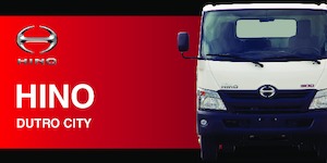 Твърдо шаси Hino 300 DUTRO CITY 4x2