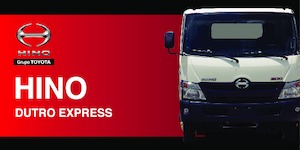 Твърдо шаси Hino 300 DUTRO EXPRESS 4x2