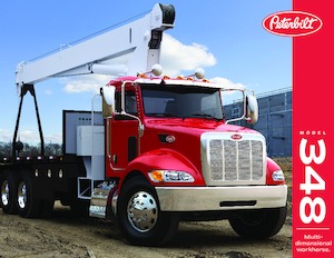 Твърдо шаси Peterbilt 348 PACCAR PX-7