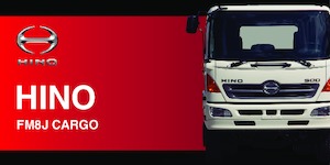 Твърдо шаси Hino 500 FM8J CARGO 6x4