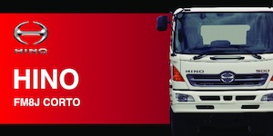 Твърдо шаси Hino 500 FM8J CORTO 6x4