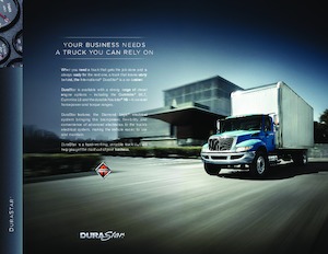 Твърдо шаси International Durastar 4400 107 SBA Day Cab Cummins L9