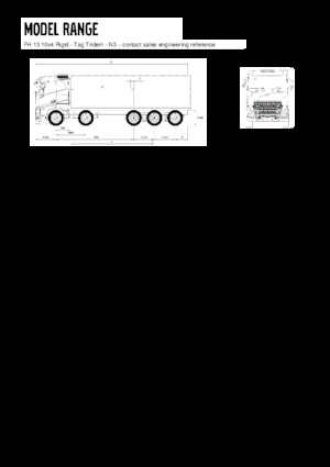 Твърдо шаси Volvo Trucks FH13.420 10x4 Rigid - Tag Tridem