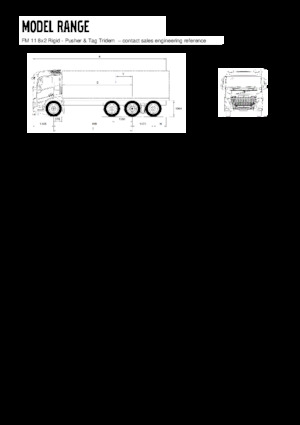 Твърдо шаси Volvo Trucks FM11.330 8x2 Rigid - Pusher