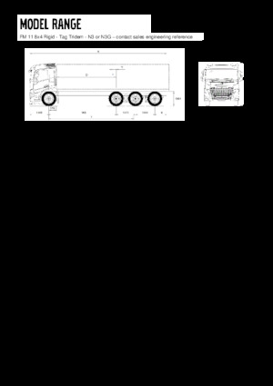 Твърдо шаси Volvo Trucks FM11.330 8x4 Rigid - Tag Tridem