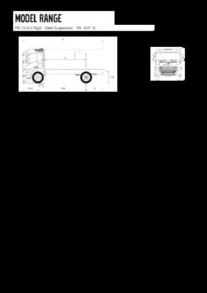 Твърдо шаси Volvo Trucks FM13.420 4x2 Rigid
