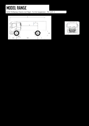 Твърдо шаси Volvo Trucks FM670 Battery Electric 4x2 Rigid