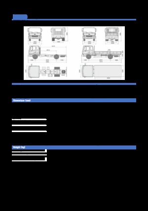 Твърдо шаси Hyundai Commercial Vehicles HD120 4x2 D6GA