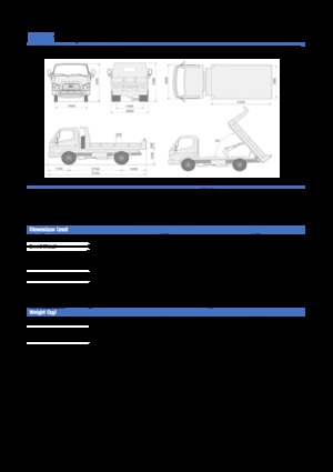 Твърдо шаси Hyundai Commercial Vehicles HD65 4x2 D4DB-d
