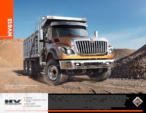 Твърдо шаси International HV613 113 Regular Cab International A26